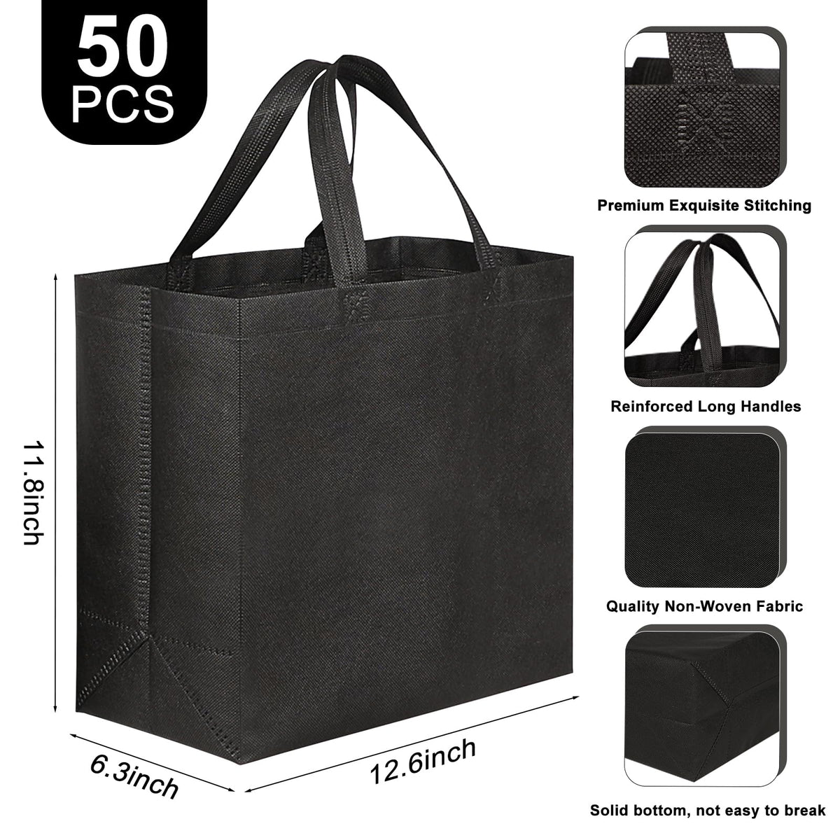 JERIA tote bag with blank surface ready for DIY personalization