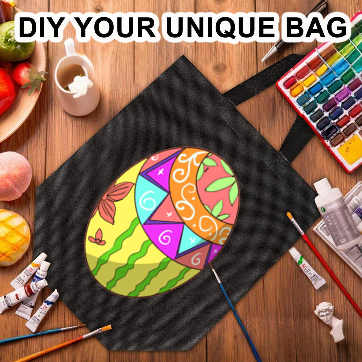 JERIA tote bags fit groceries, gifts, and home organization