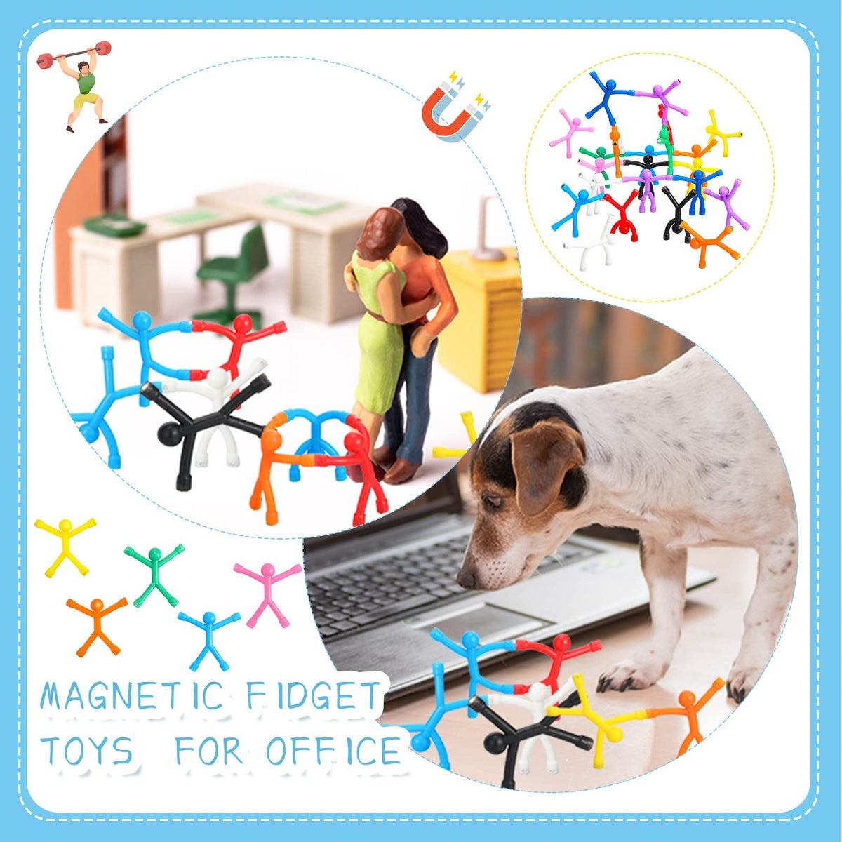 Jerify 10-color magnet set boosts creativity and organization at home