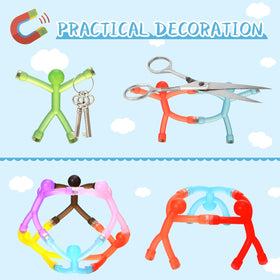 Jerify humanoid magnetic toy purple supports creative displays and notes