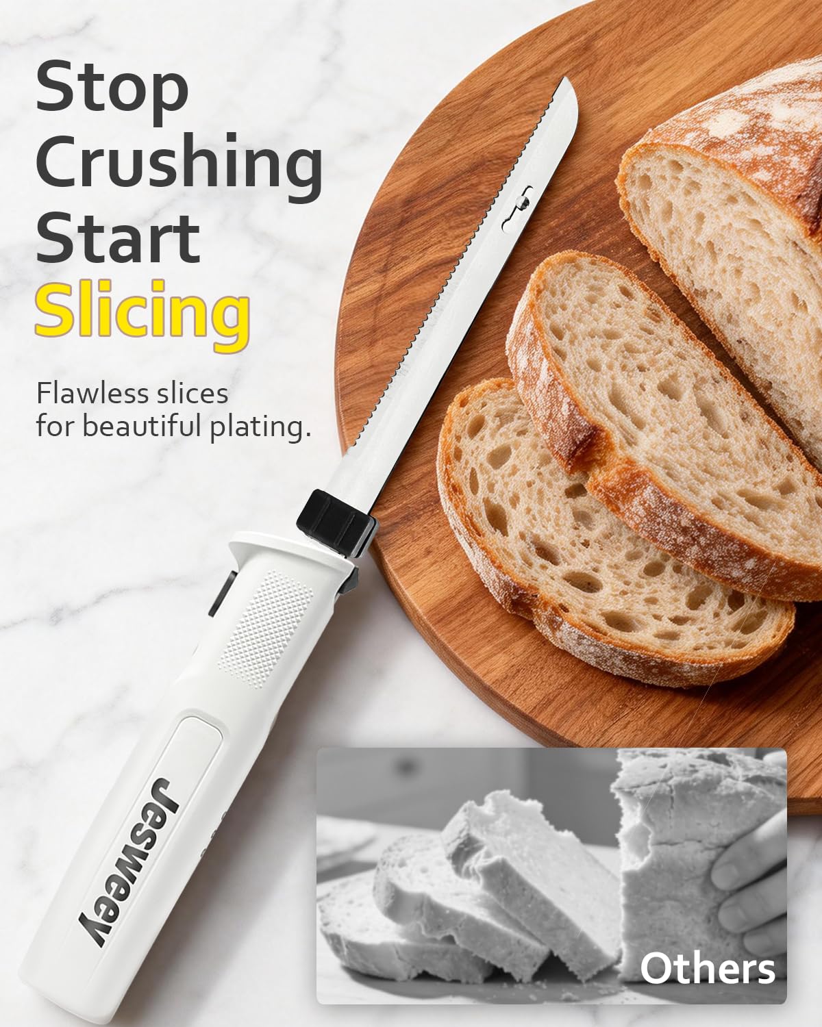 Jesweey serving fork included for stable portioning