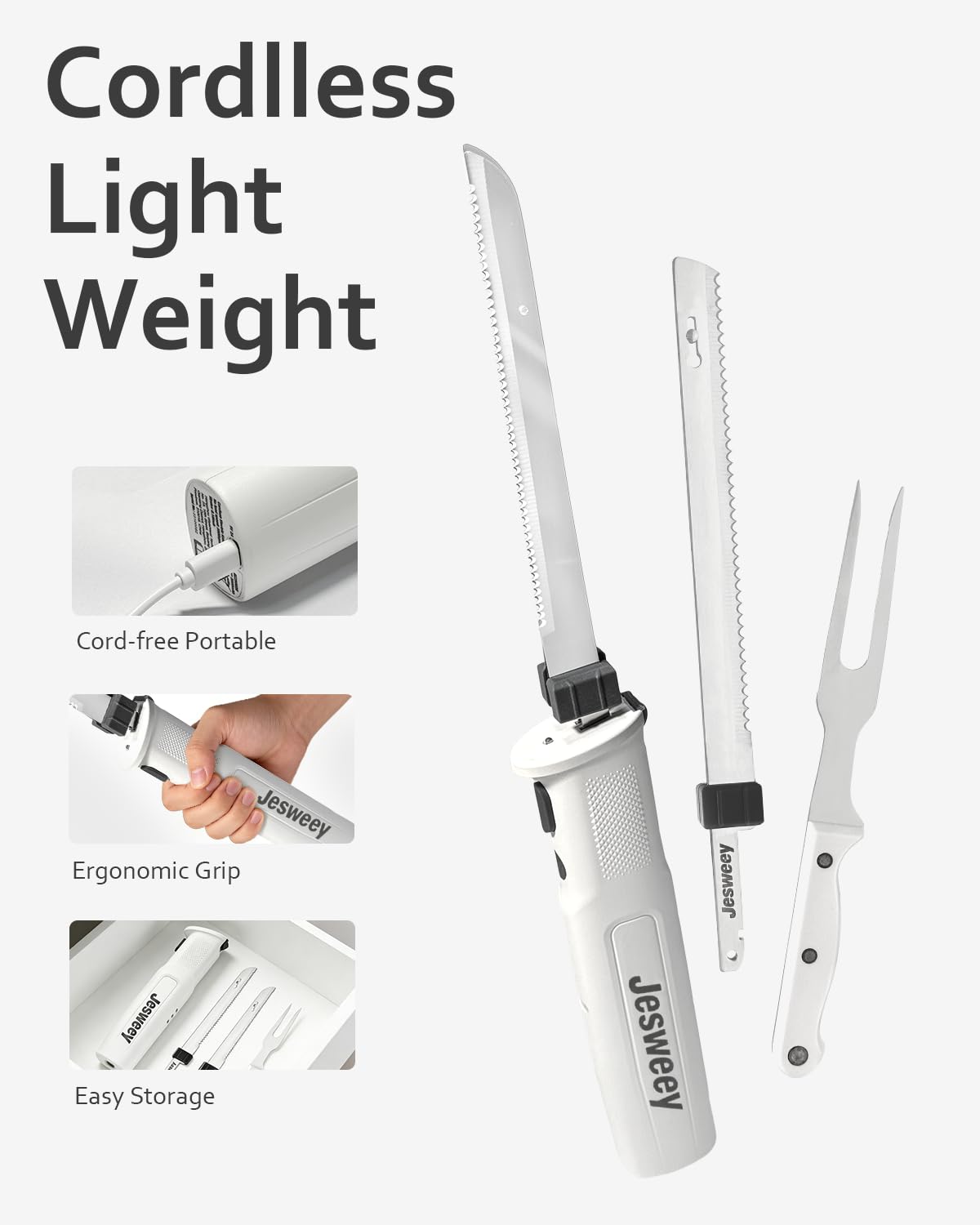 Jesweey storage case keeps the knife organized