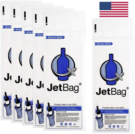 JetBag Bold wine bottle travel protector outer sleeve safeguards bottles during flights.