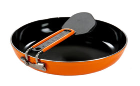 Jetboil Summit Skillet even heat distribution enabling consistent browning