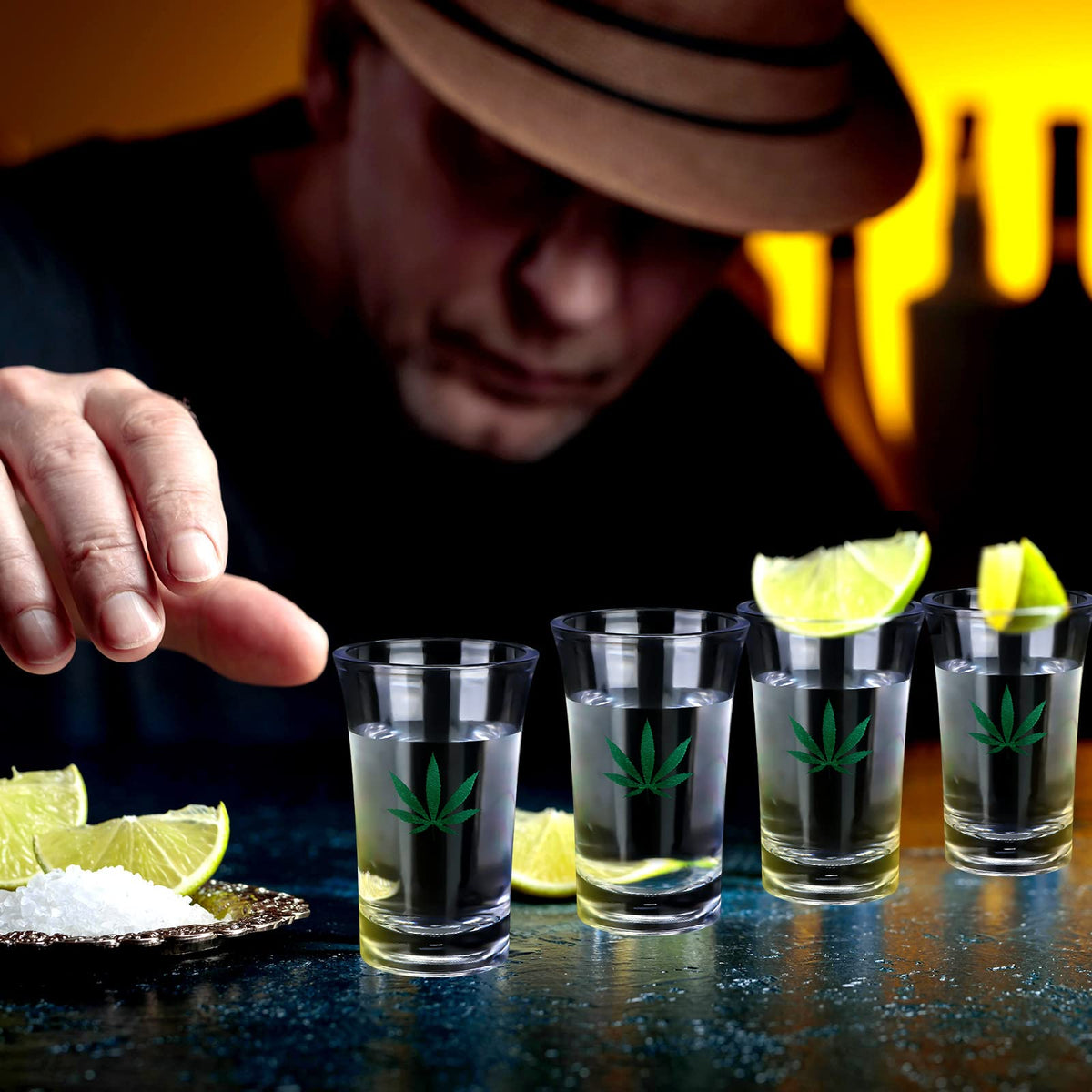 Jetec 420 party glass set to accent adult celebrations and decor.