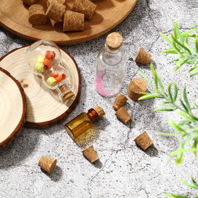 Jetec multipurpose cork stoppers suited for crafts and DIY projects.