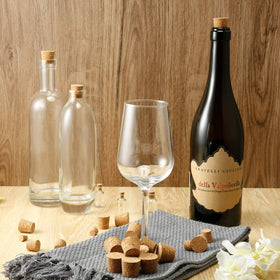 Jetec safe cork material provides pliable, food-safe seals for bottles.