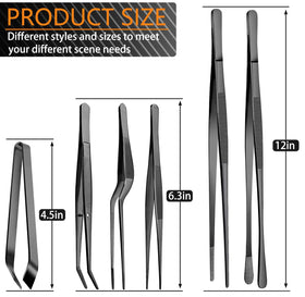 JETKONG stainless steel tweezers resist rust for everyday kitchen use.