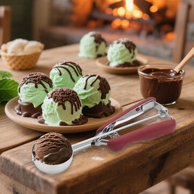 Jetonn cookie scoops multipurpose tool for cookies, meatballs, and muffins.