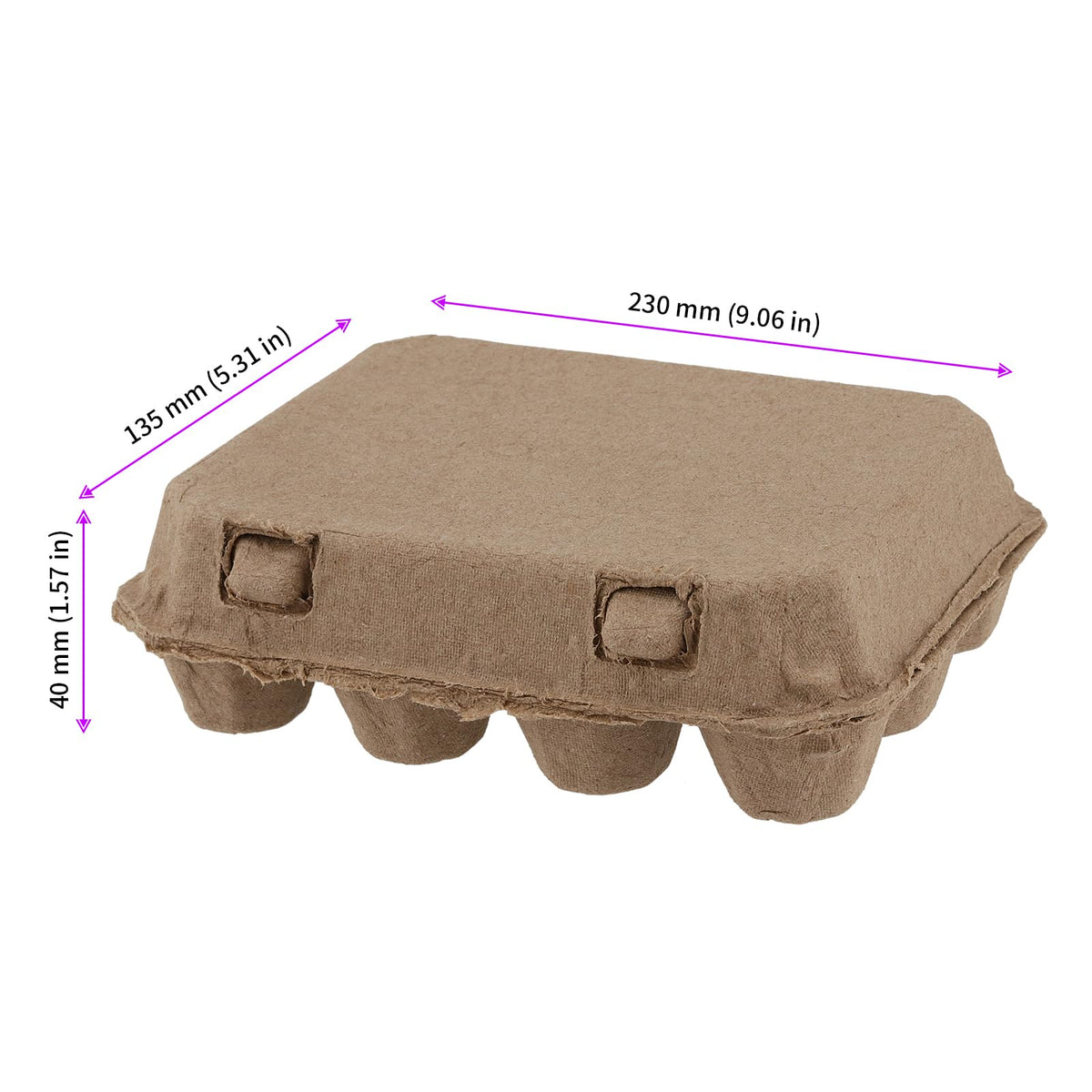 JEUIHAU quail egg cartons interior groove provides stable egg protection during transport.