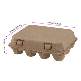 JEUIHAU quail egg cartons interior groove provides stable egg protection during transport.