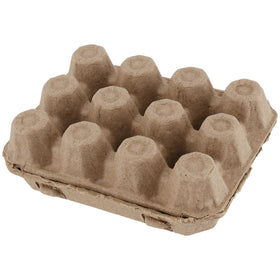 JEUIHAU quail egg cartons stackable design saves space in storage and shipping.