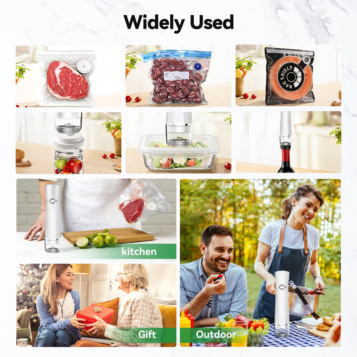 Jexqizy detachable water tank enables easy wet and dry sealing cleanup.