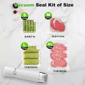 Jexqizy vacuum sealer with 80KPa suction for fast, reliable seals.