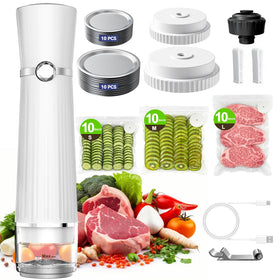 Jexqizy vacuum sealer compact kit for travel and meal prep.