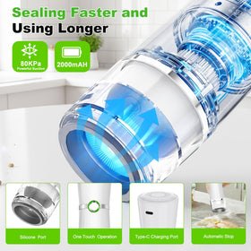 Jexqizy detachable tank supports wet and dry mode sealing with easy cleanup.