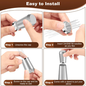 Jeymei WDT standing base keeps the tool within reach.