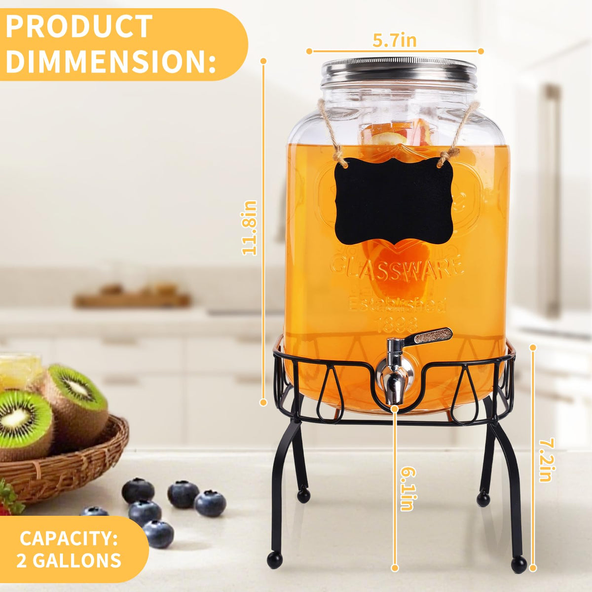 JFBAOLAO ice cylinder keeps drinks cool during celebrations and gatherings.