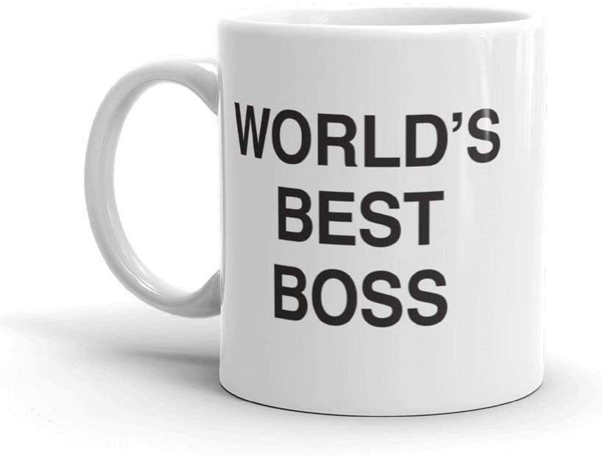 JGTONG World's Best Boss Mug front view for daily coffee breaks.