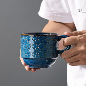 JH JIEMEI HOME stackable mugs with stand save cabinet space