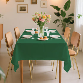 JHDZDHY wedding banquet decor with green table cover enhances ambiance