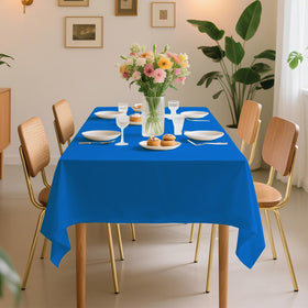 JHDZDHY blue tablecloth decor-ready for venue and celebrations.