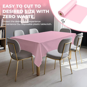 JHDZDHY disposable table cover simplifies cleanup after events