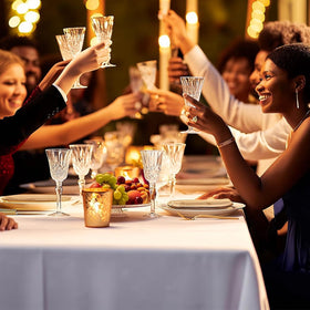 JHDZDHY white roll adds a clean backdrop to celebrations