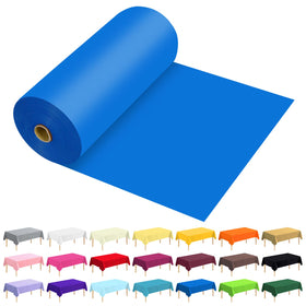 JHDZDHY blue table cover roll protecting surfaces at outdoors.
