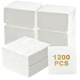 JHUEOPQD cocktail napkins bulk pack, ideal for weddings and events with easy dispensing.