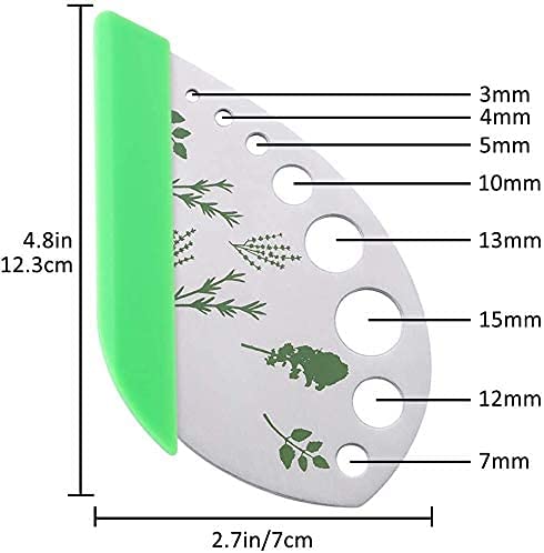 Jiaedge leaf stripping and cutting tool for kale cilantro and herbs.