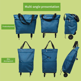 JIANWEI travel and home use cart simplifies moving goods.