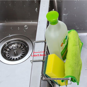 JIANYI sponge-brush-towel holder keeps essentials within reach.