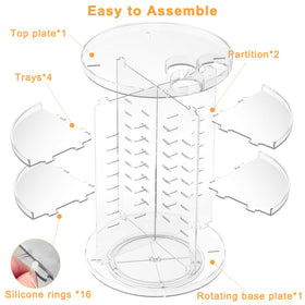 Jiavarry versatile storage idea for cosmetics and spices.