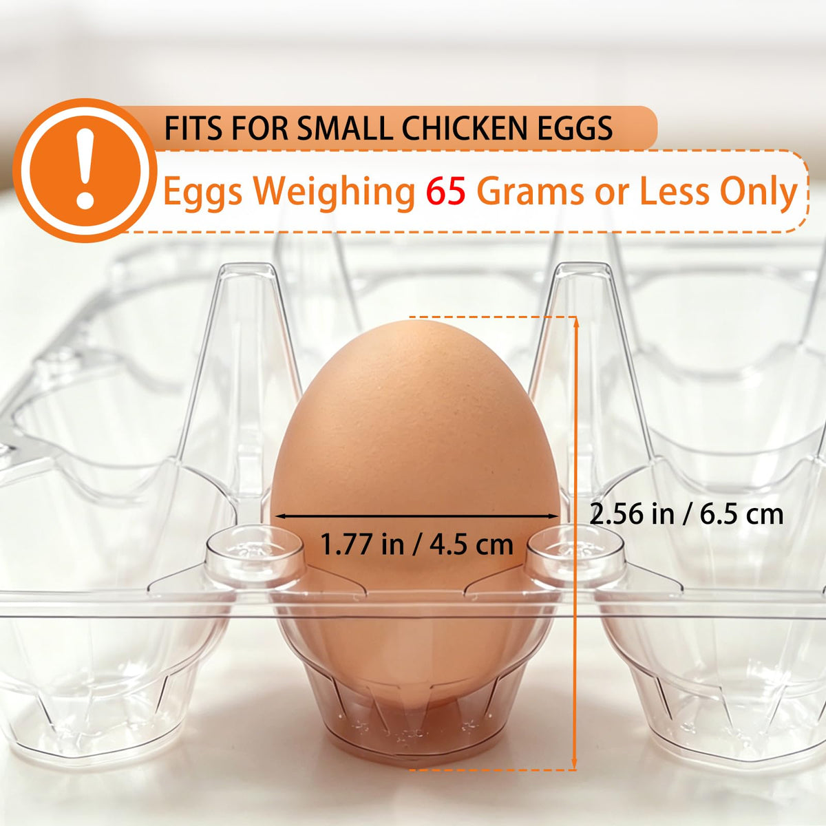 Jibrelxion dust-seal lid protects eggs during handling and transport.