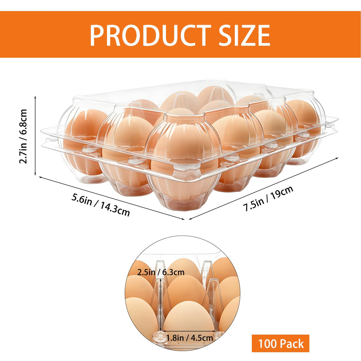 Jibrelxion stackable egg cartons showcase a secure, space-saving design.
