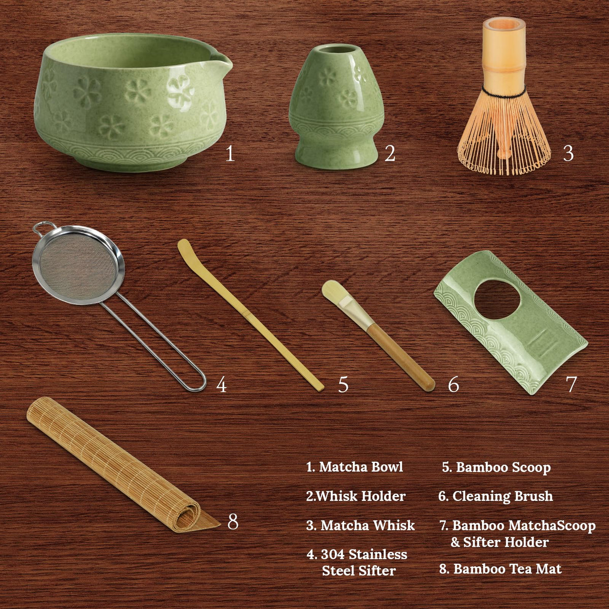 Jidkuld 304-sifter adds fine, even straining for smooth tea.