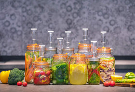 JILLMO complete fermentation kit includes weights, airlocks, and seals for home batches.