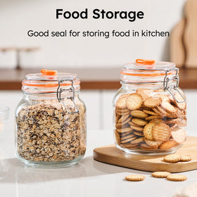 Jillmo dishwasher-safe fermentation jar simplifies cleaning after batches.
