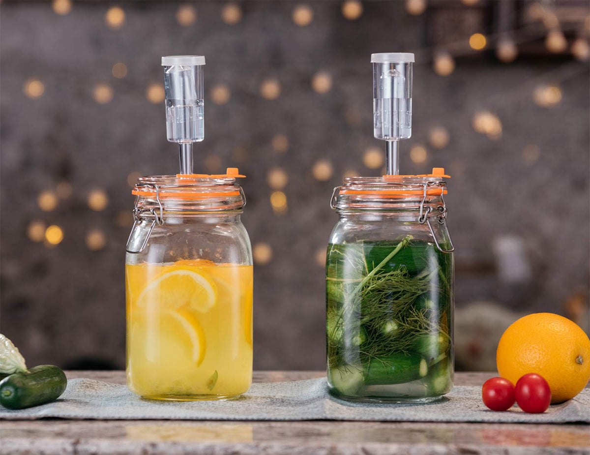Wide-mouth design simplifies filling, rinsing, and weights placement