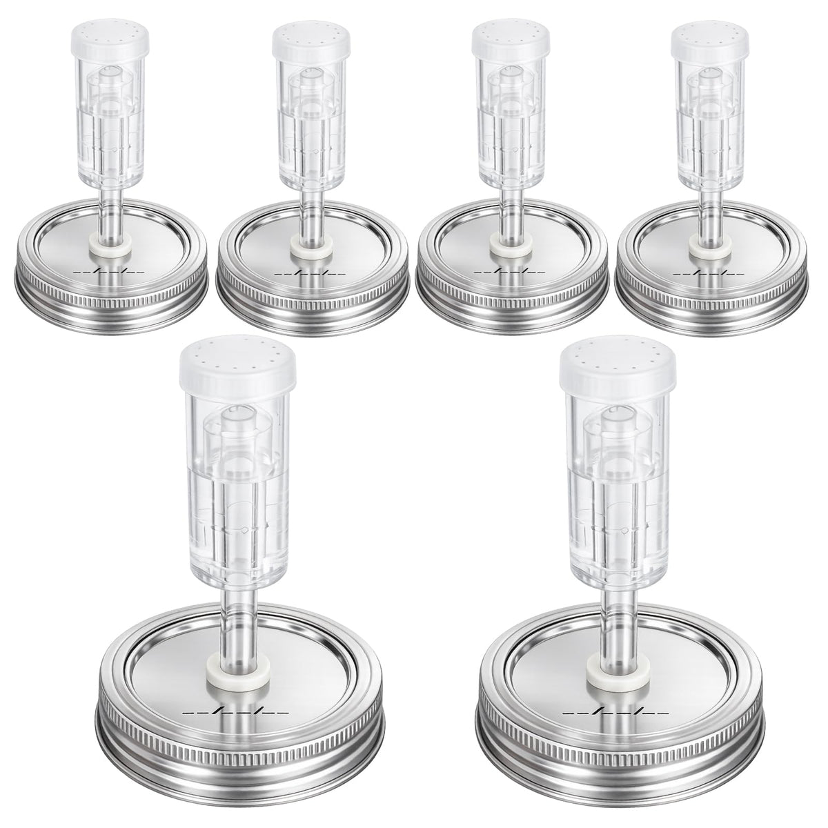 JILLMO fermentation lid for wide mouth jars with secure seal for fresh batches