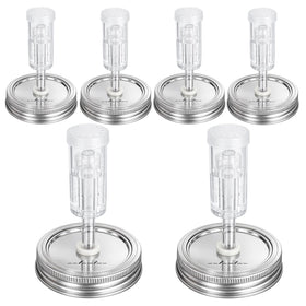 JILLMO fermentation lid for wide mouth jars with secure seal for fresh batches