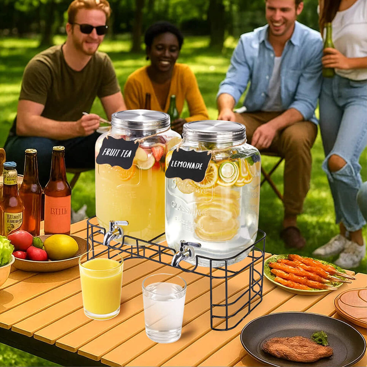 JILLSKY filter cartridges keep beverages tasting fresh and clear.