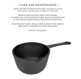 Jim Beam JB0204 basting pot stove-top use makes melting butter quick