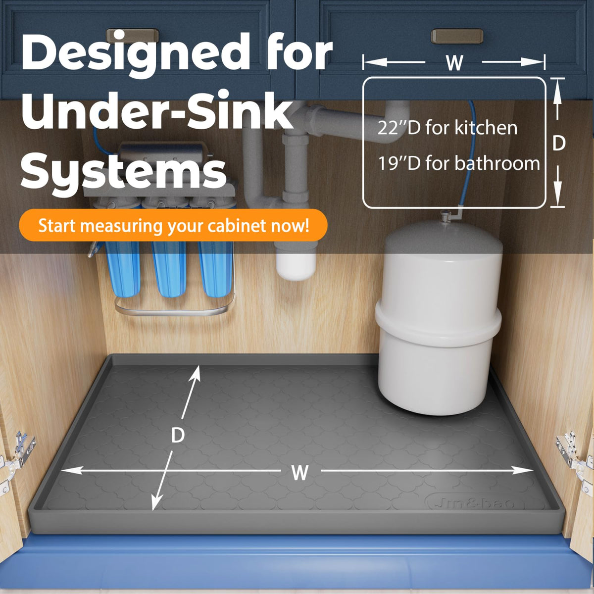 Jin&Bao waterproof surface wipes clean for quick maintenance.