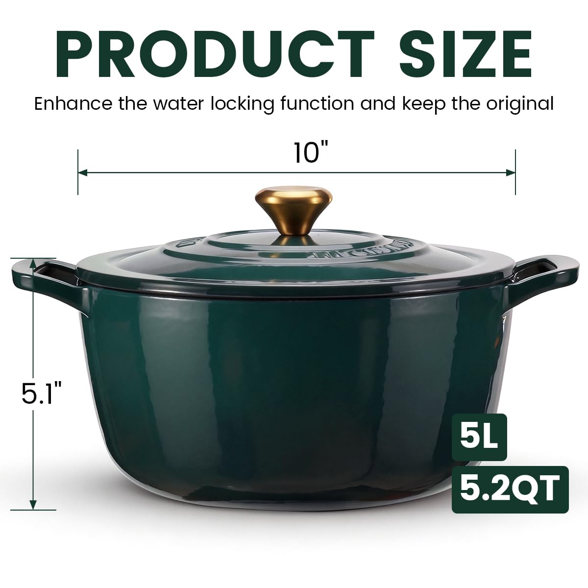 JINCHUFURI glossy enamel finish adds timeless style to table settings