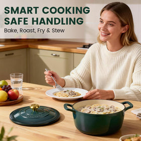 JINCHUFURI compatible with gas, electric, and induction stoves for versatility
