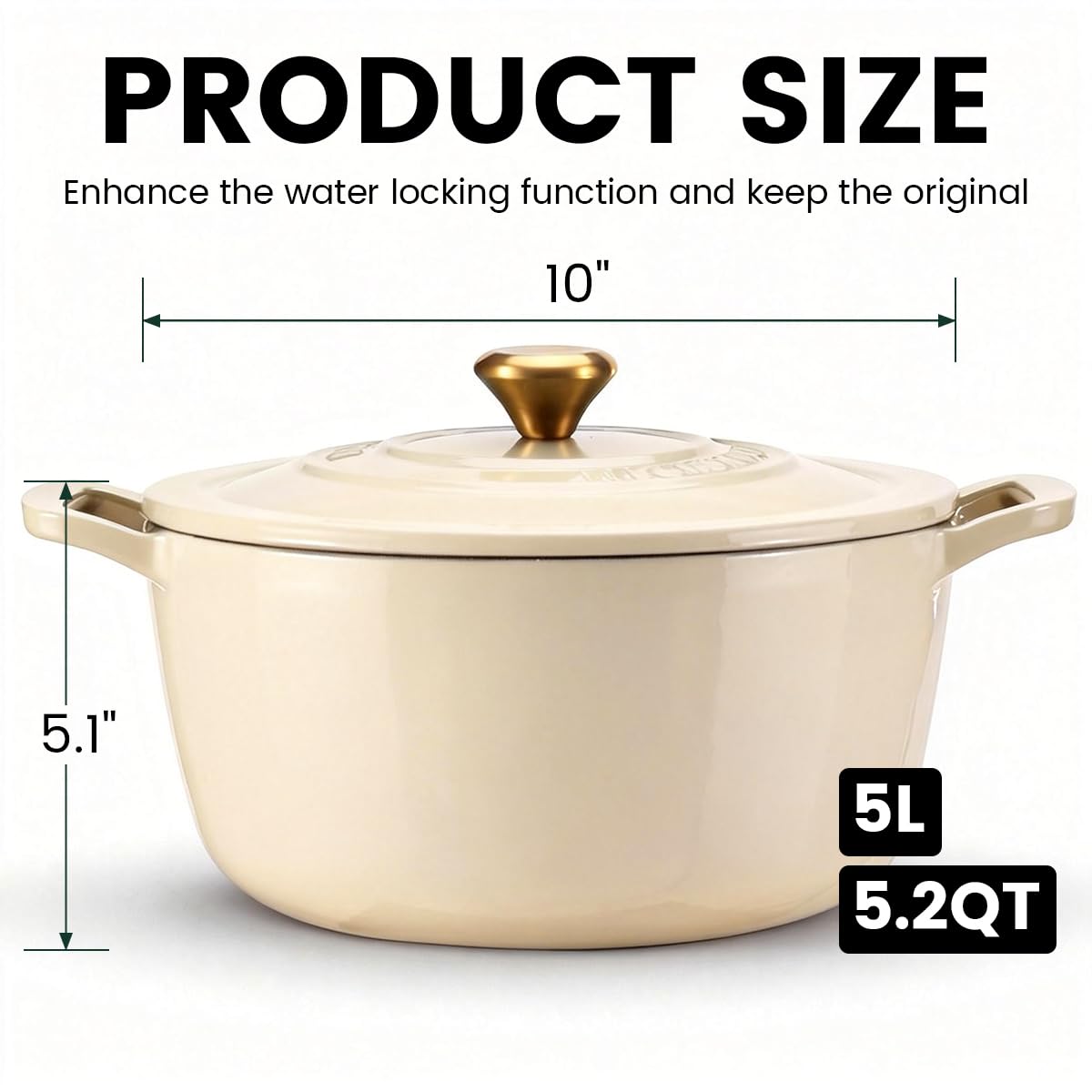 JINCHUFURI pot perfect for roasts and comforting stews