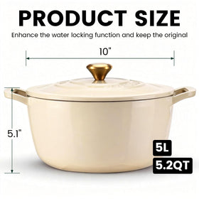JINCHUFURI pot perfect for roasts and comforting stews
