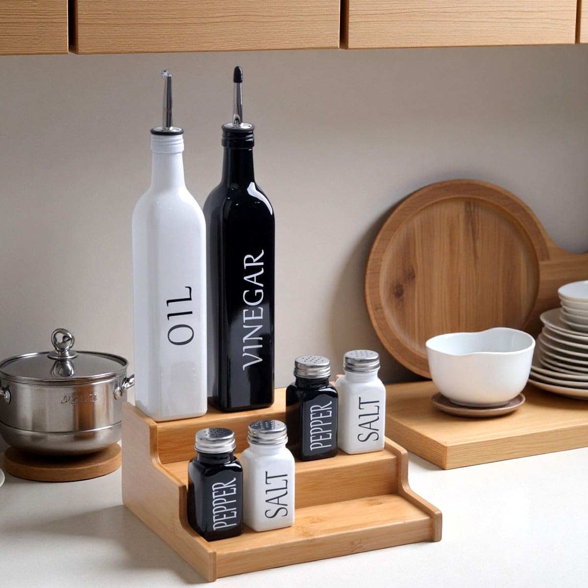 JinDoWin with jar storage shows versatile organization beyond spices.